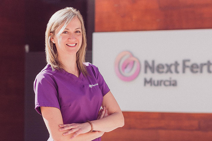 Nuria Almunia embrióloga